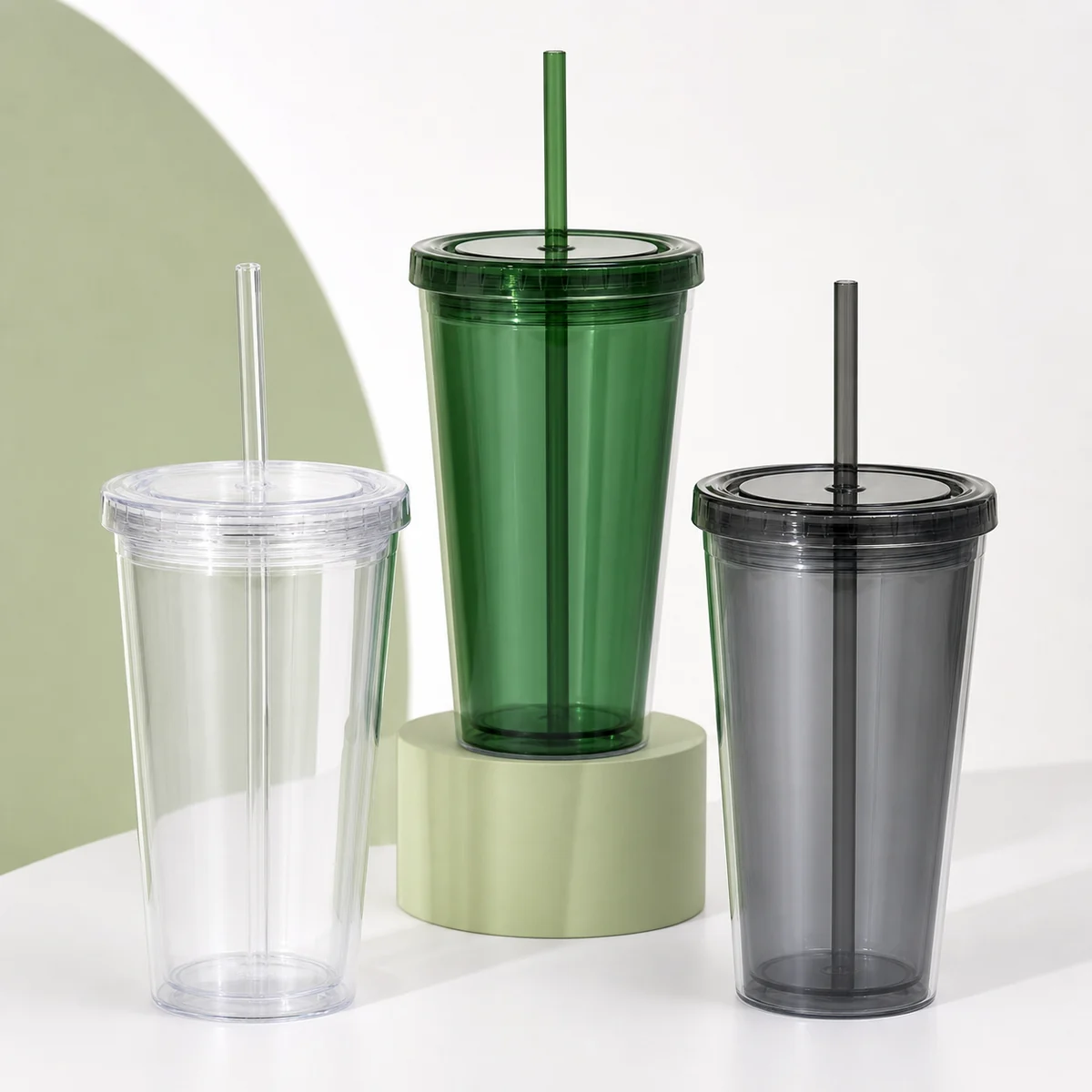 Custom Double Wall Acrylic Tumbler for bulk custom promotional orders