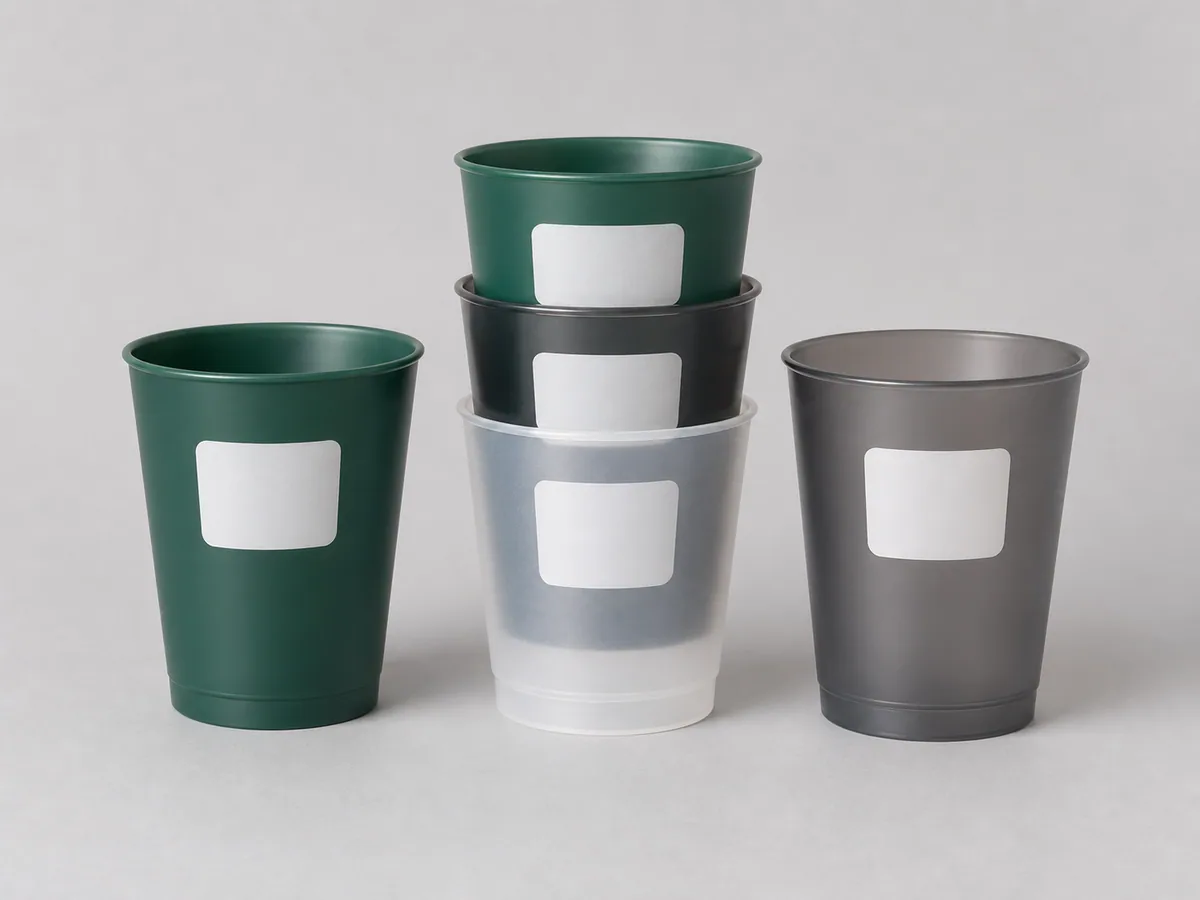 Custom Reusable Stackable Stadium Cup for bulk custom promotional orders