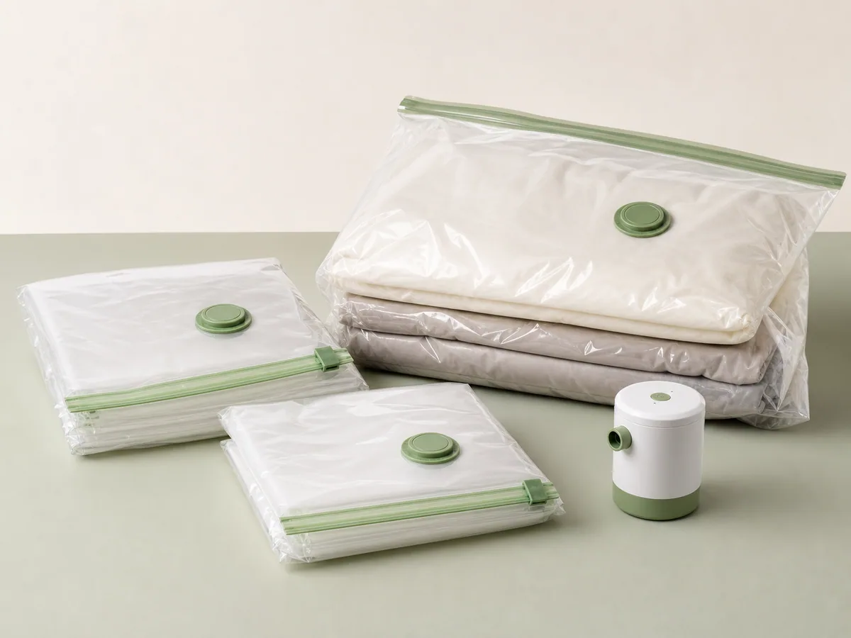 Custom Vacuum Storage Bag Set with Pump for bulk custom promotional orders